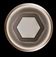 ���������� ������ L55088/500C/1 LED (Grey+ gold) � ��������-�������� �������� ����